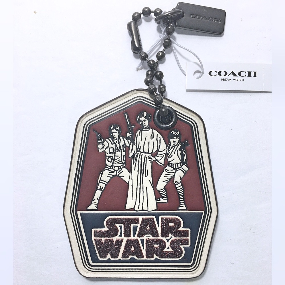 COACH Star Wars Trio Hangtag Keychain Bag Charm - Picture 2 of 7
